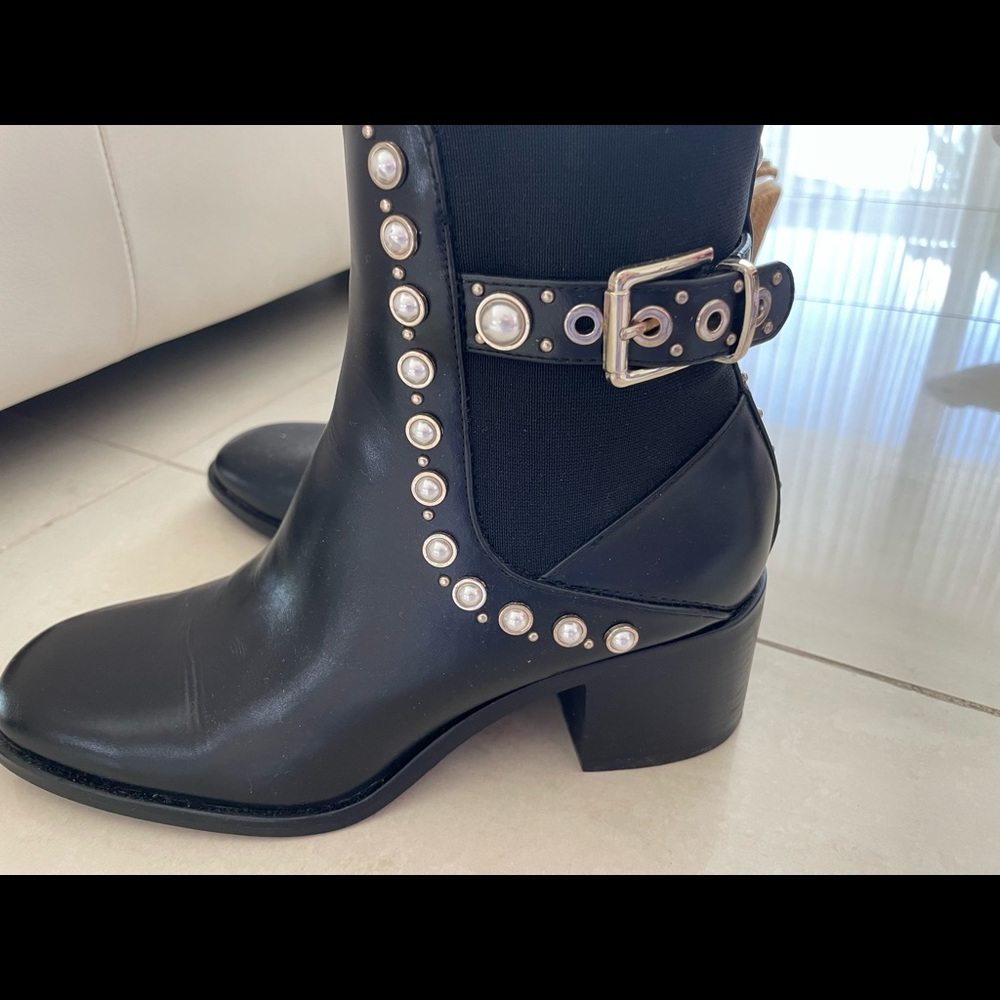 Zara black boots